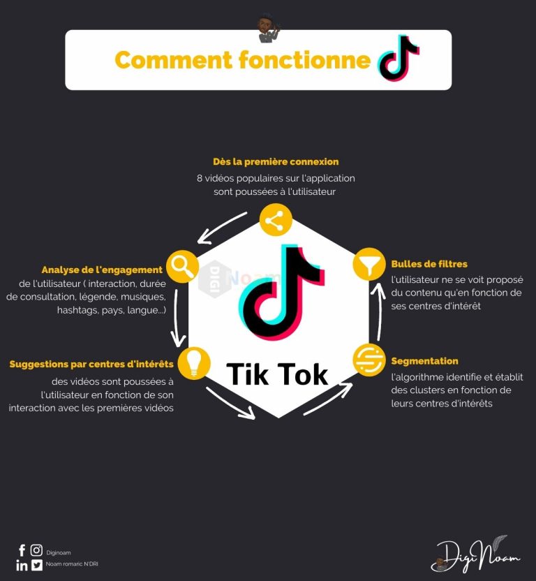 Comment fonctionne Tik tok - Diginoam